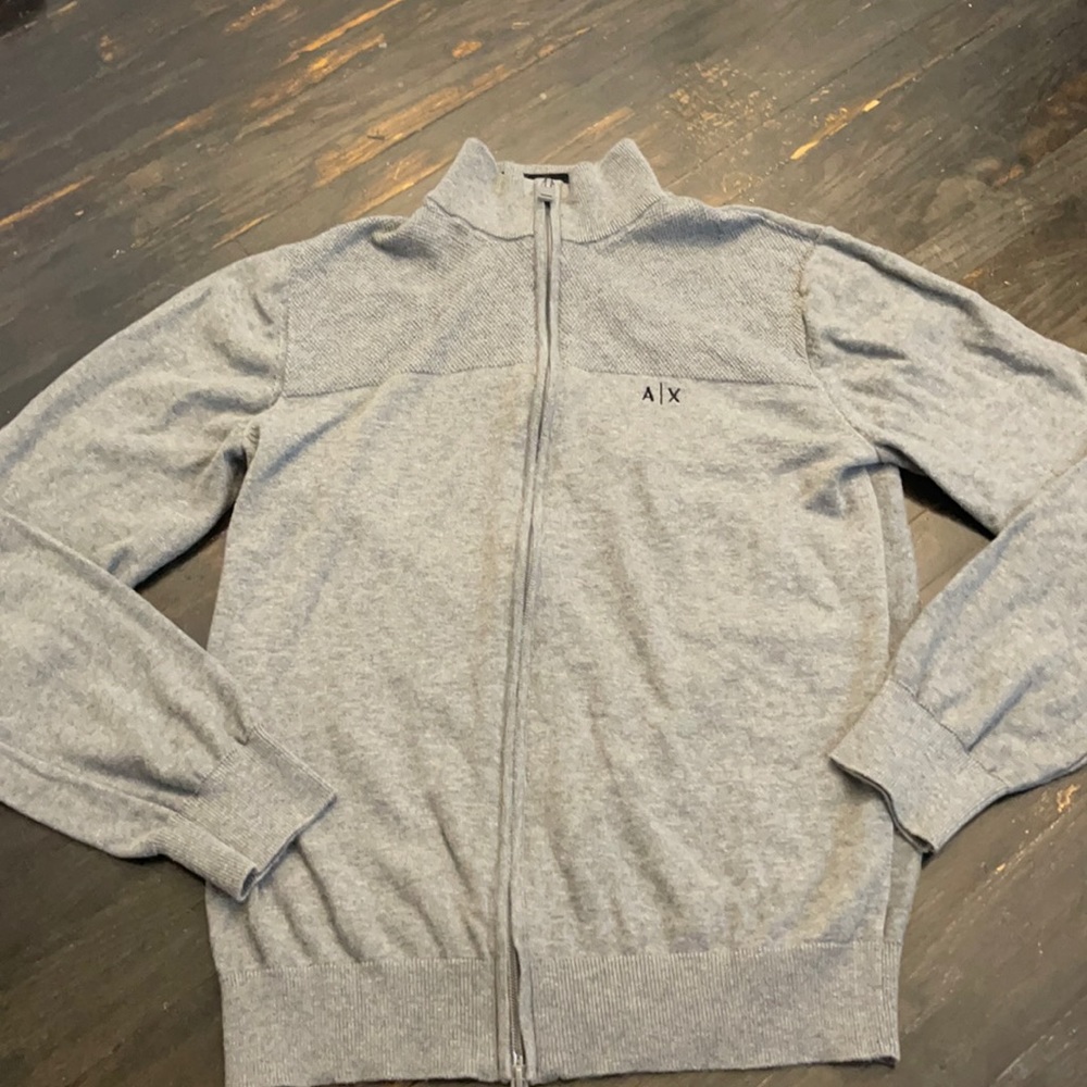 Men’s Armani Exchange Zip Up Sweater